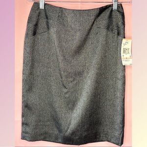 Anne Klein Gray Pencil Skirt- Sz 2